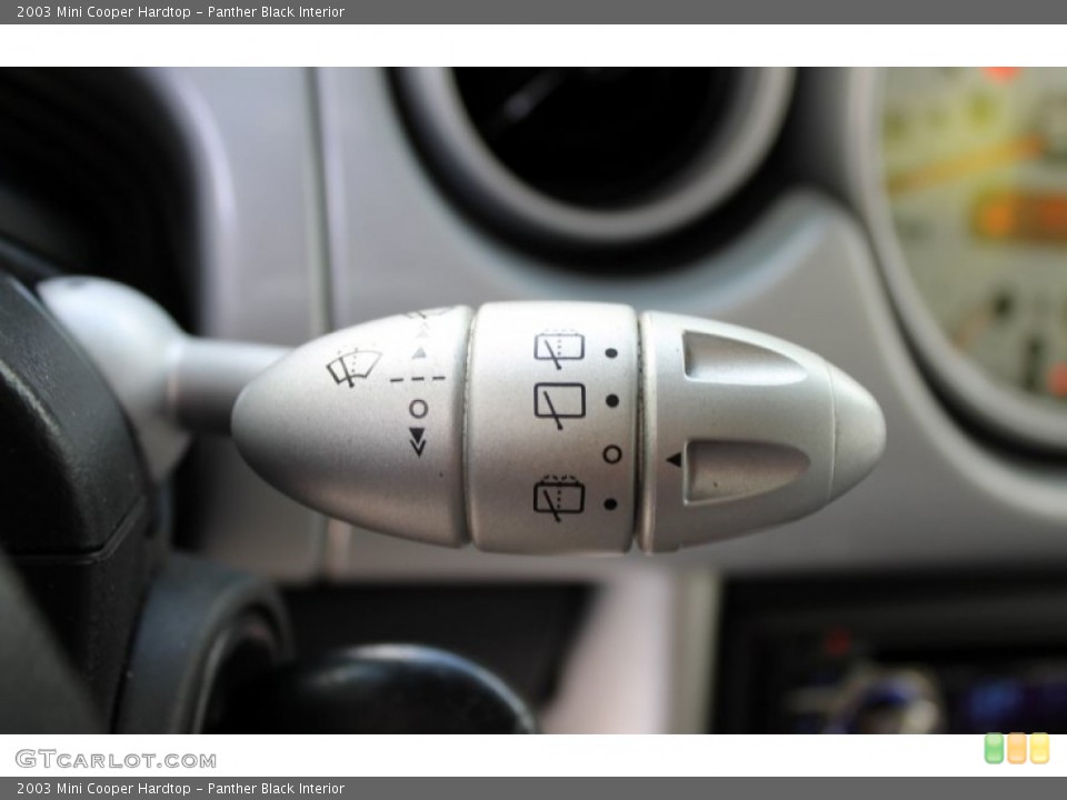 Panther Black Interior Controls for the 2003 Mini Cooper Hardtop #69374860