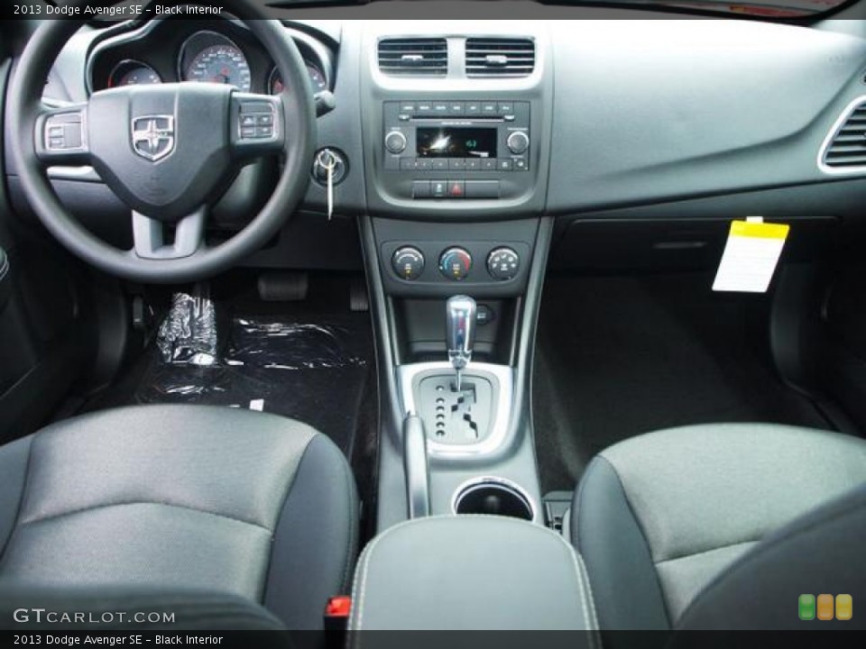 Black Interior Dashboard for the 2013 Dodge Avenger SE #69376144