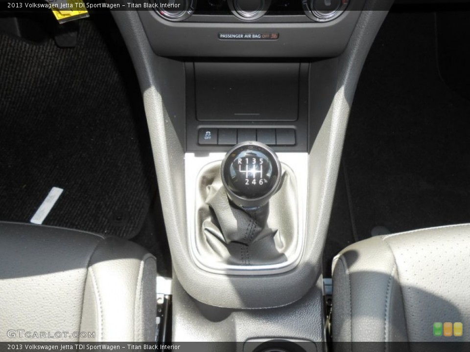 Titan Black Interior Transmission for the 2013 Volkswagen Jetta TDI SportWagen #69376870