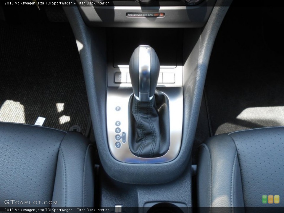 Titan Black Interior Transmission for the 2013 Volkswagen Jetta TDI SportWagen #69377311