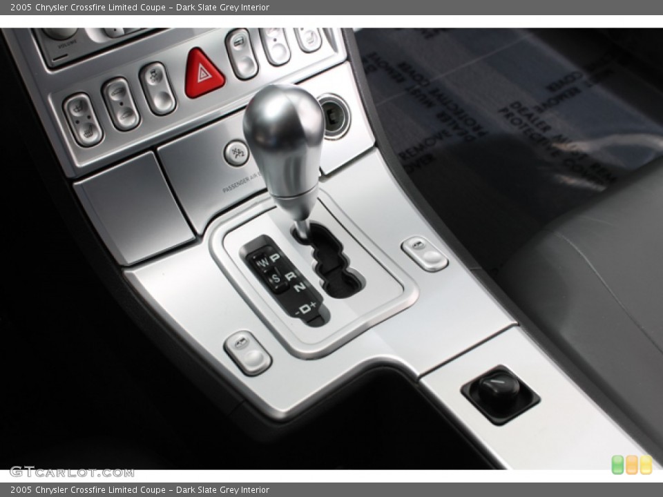 Dark Slate Grey Interior Transmission for the 2005 Chrysler Crossfire Limited Coupe #69381130