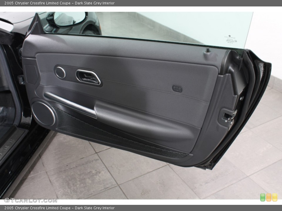 Dark Slate Grey Interior Door Panel for the 2005 Chrysler Crossfire Limited Coupe #69381139