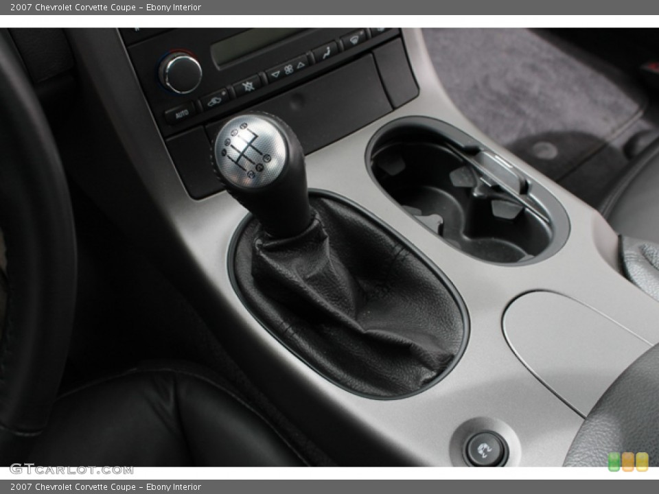 Ebony Interior Transmission for the 2007 Chevrolet Corvette Coupe #69381367