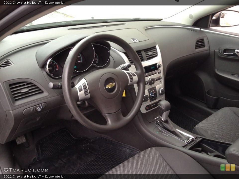 Ebony Interior Prime Interior for the 2011 Chevrolet Malibu LT #69384643