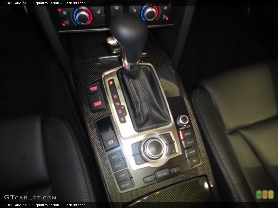 Black Interior Transmission for the 2008 Audi S6 5.2 quattro Sedan #69385741