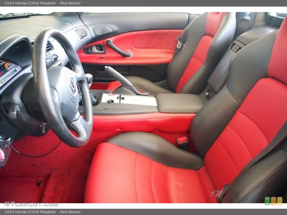 Red Interior Photo for the 2004 Honda S2000 Roadster #69386350