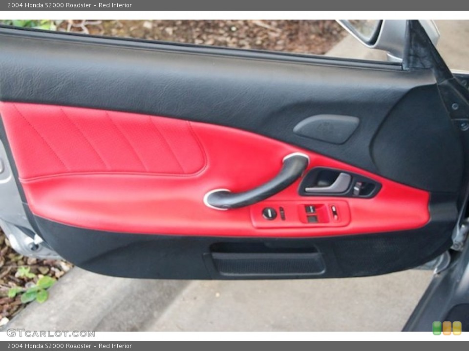 Red Interior Door Panel for the 2004 Honda S2000 Roadster #69386503