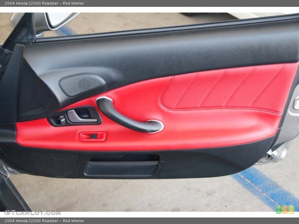 Red Interior Door Panel for the 2004 Honda S2000 Roadster #69386512