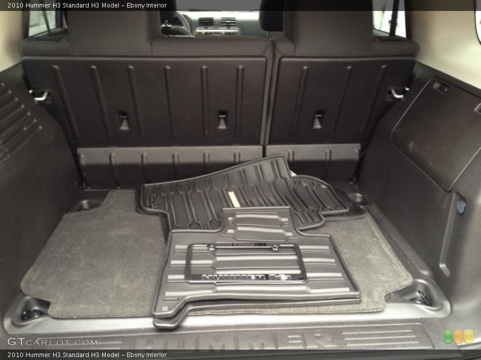 Ebony Interior Trunk for the 2010 Hummer H3  #69386539