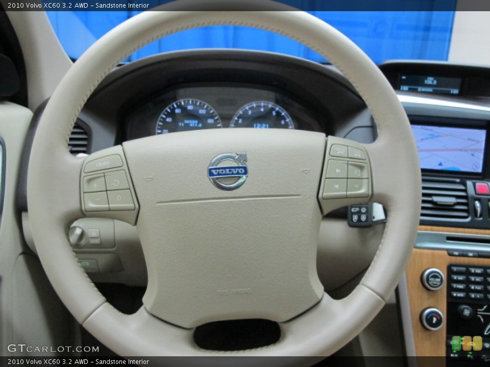 Sandstone Interior Steering Wheel for the 2010 Volvo XC60 3.2 AWD #69387826