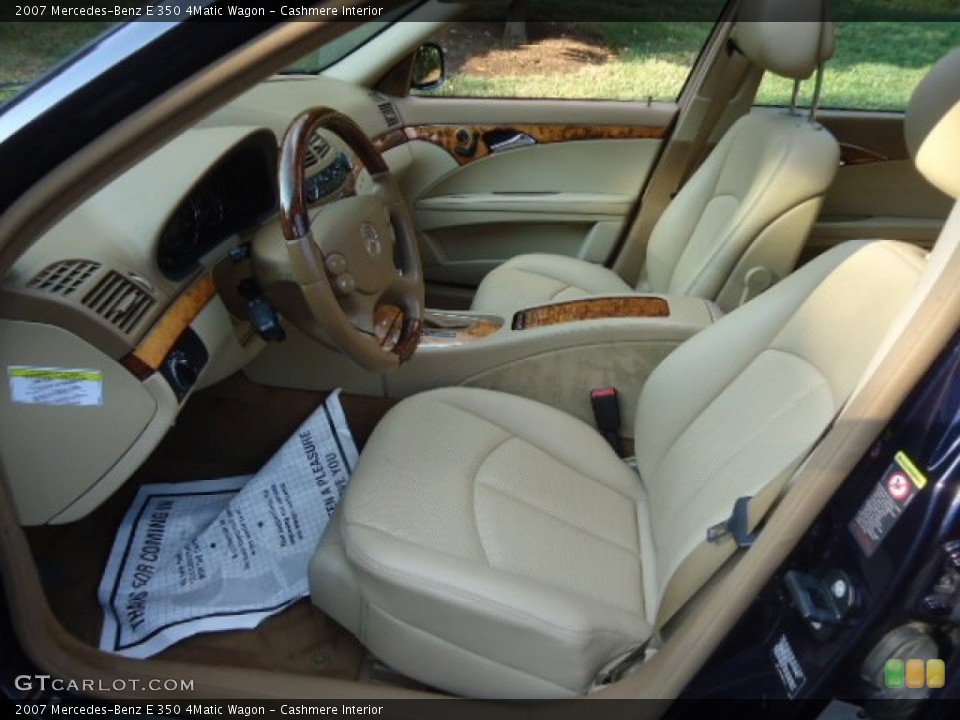 Cashmere Interior Photo for the 2007 Mercedes-Benz E 350 4Matic Wagon #69389107