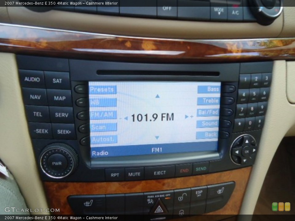 Cashmere Interior Controls for the 2007 Mercedes-Benz E 350 4Matic Wagon #69389188