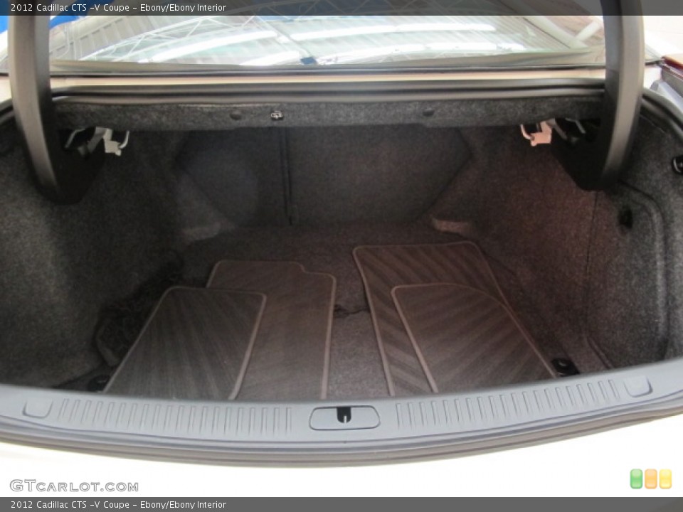 Ebony/Ebony Interior Trunk for the 2012 Cadillac CTS -V Coupe #69389398