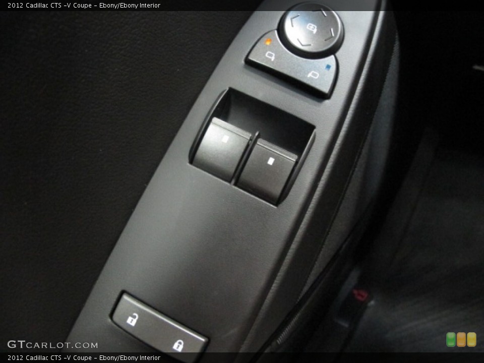 Ebony/Ebony Interior Controls for the 2012 Cadillac CTS -V Coupe #69389623