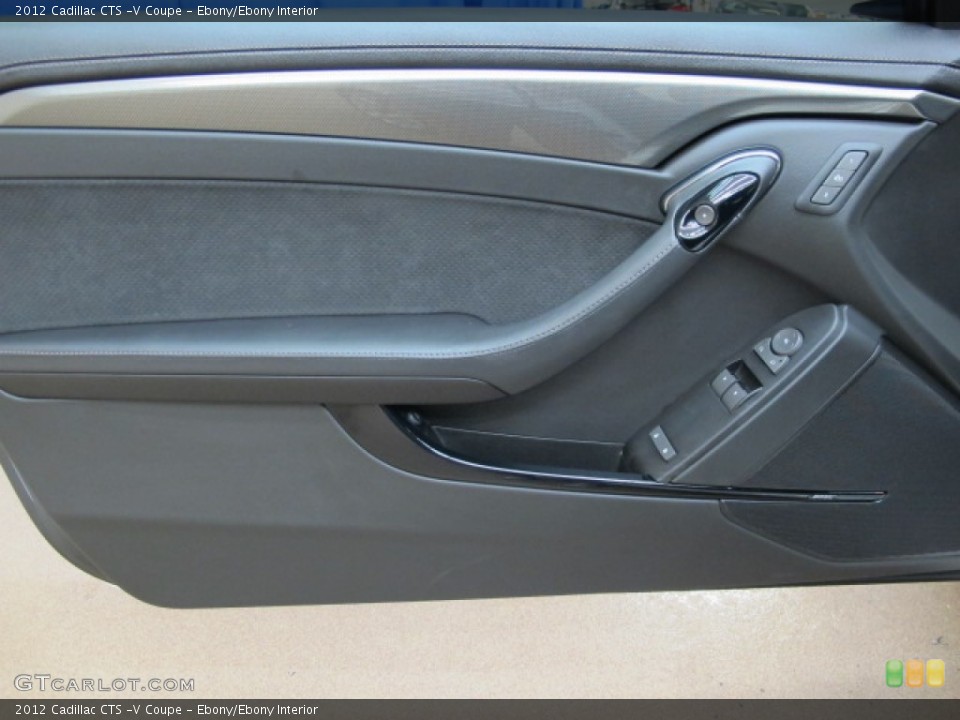 Ebony/Ebony Interior Door Panel for the 2012 Cadillac CTS -V Coupe #69389641