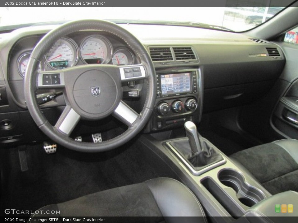 Dark Slate Gray Interior Dashboard for the 2009 Dodge Challenger SRT8 #69390326