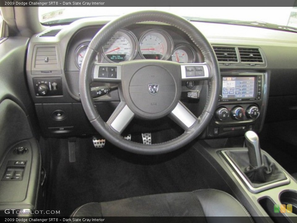 Dark Slate Gray Interior Dashboard for the 2009 Dodge Challenger SRT8 #69390505