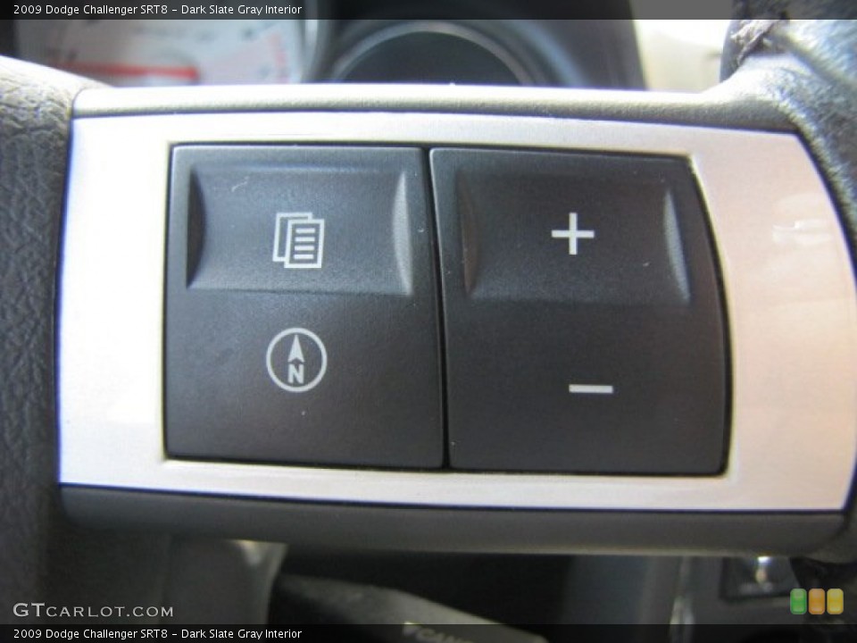 Dark Slate Gray Interior Controls for the 2009 Dodge Challenger SRT8 #69390541