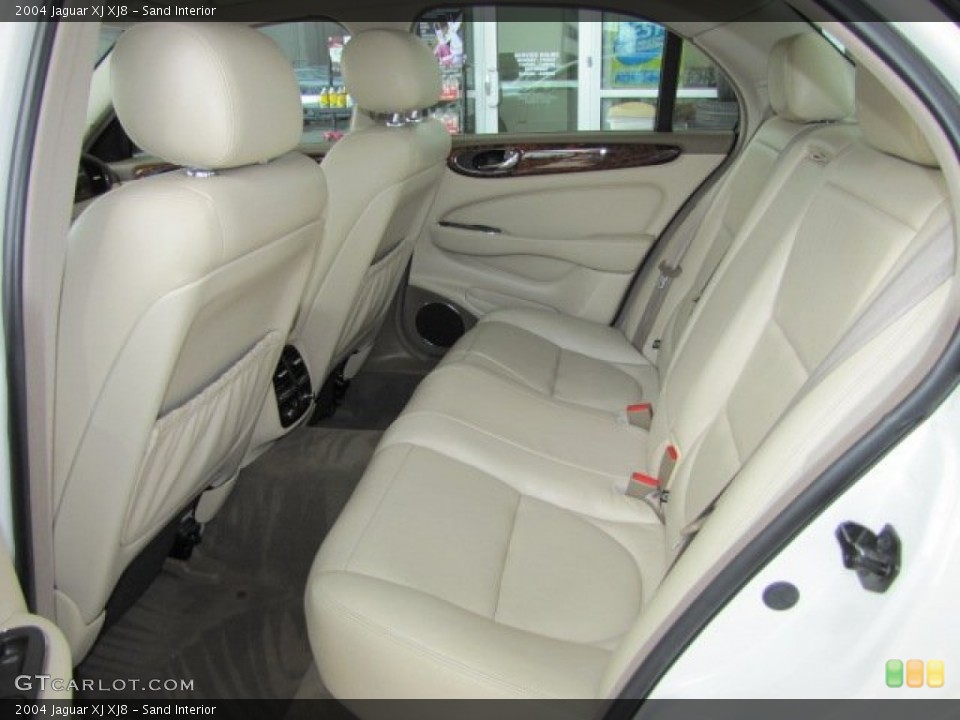 Sand Interior Rear Seat for the 2004 Jaguar XJ XJ8 #69390810