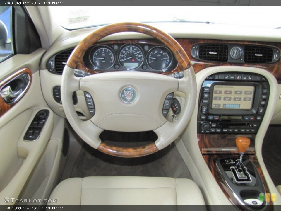 Sand Interior Steering Wheel for the 2004 Jaguar XJ XJ8 #69390892