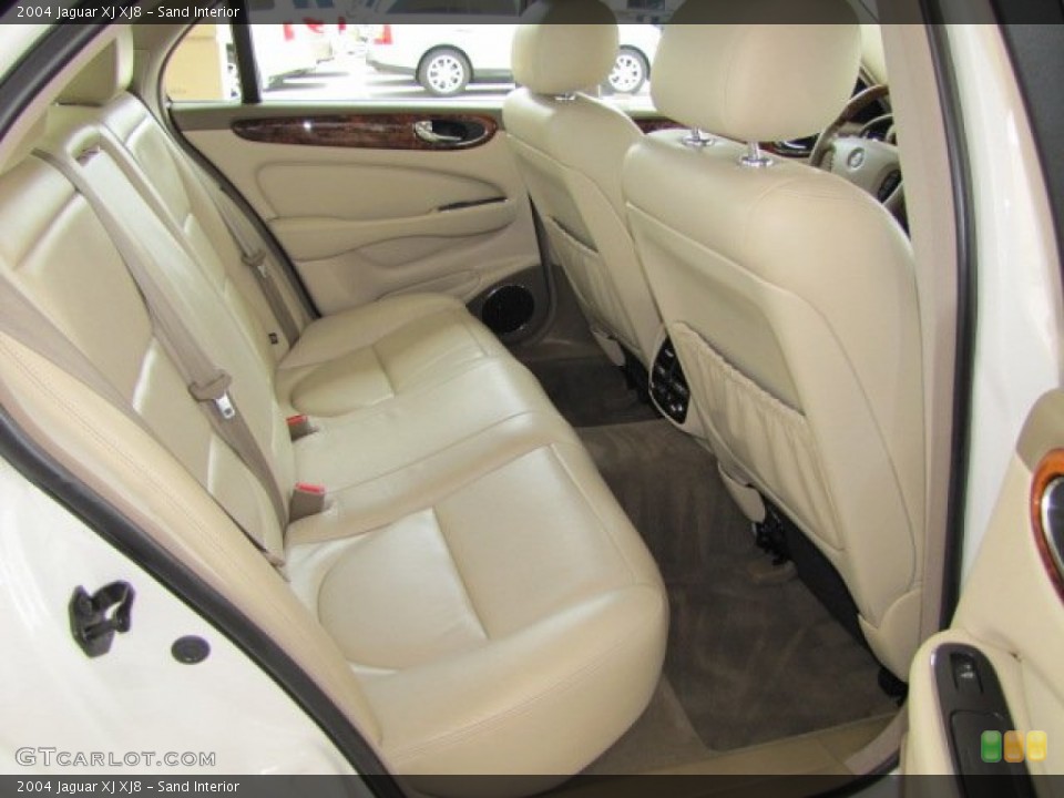 Sand Interior Rear Seat for the 2004 Jaguar XJ XJ8 #69391006