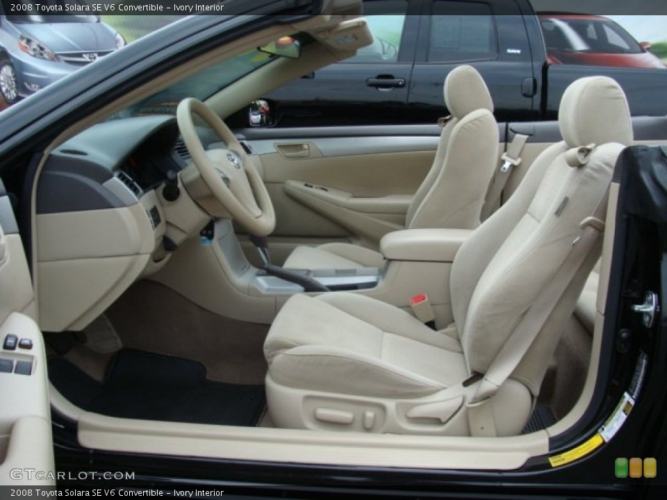 Ivory 2008 Toyota Solara Interiors