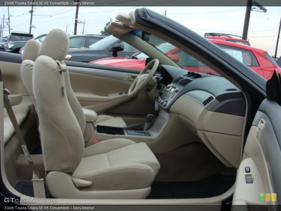 Ivory Interior Photo for the 2008 Toyota Solara SE V6 Convertible #69391291