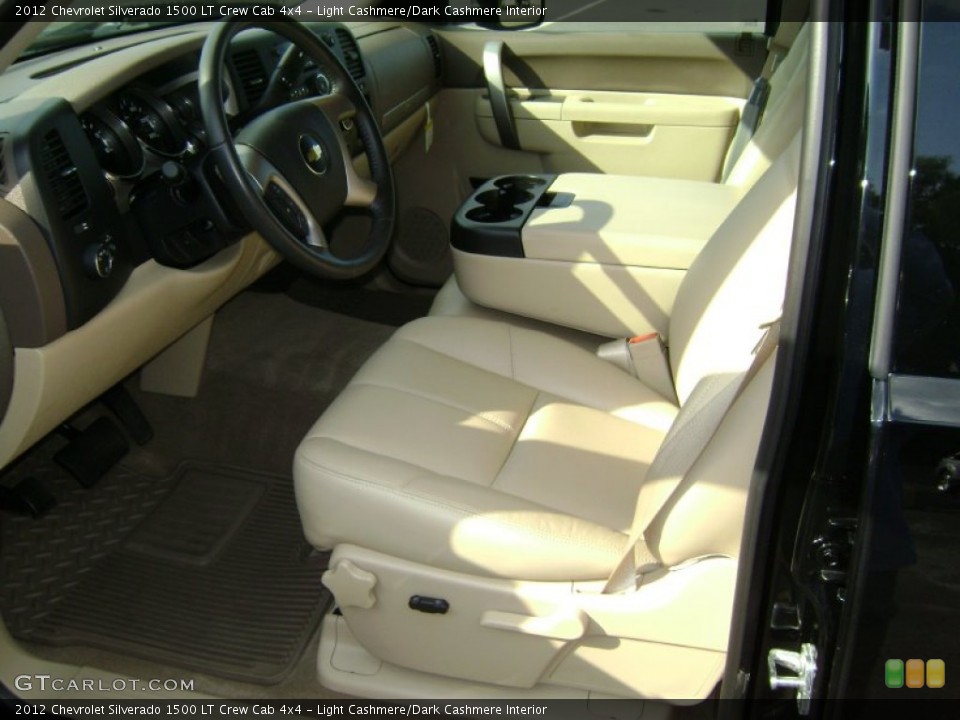 Light Cashmere/Dark Cashmere Interior Front Seat for the 2012 Chevrolet Silverado 1500 LT Crew Cab 4x4 #69391441