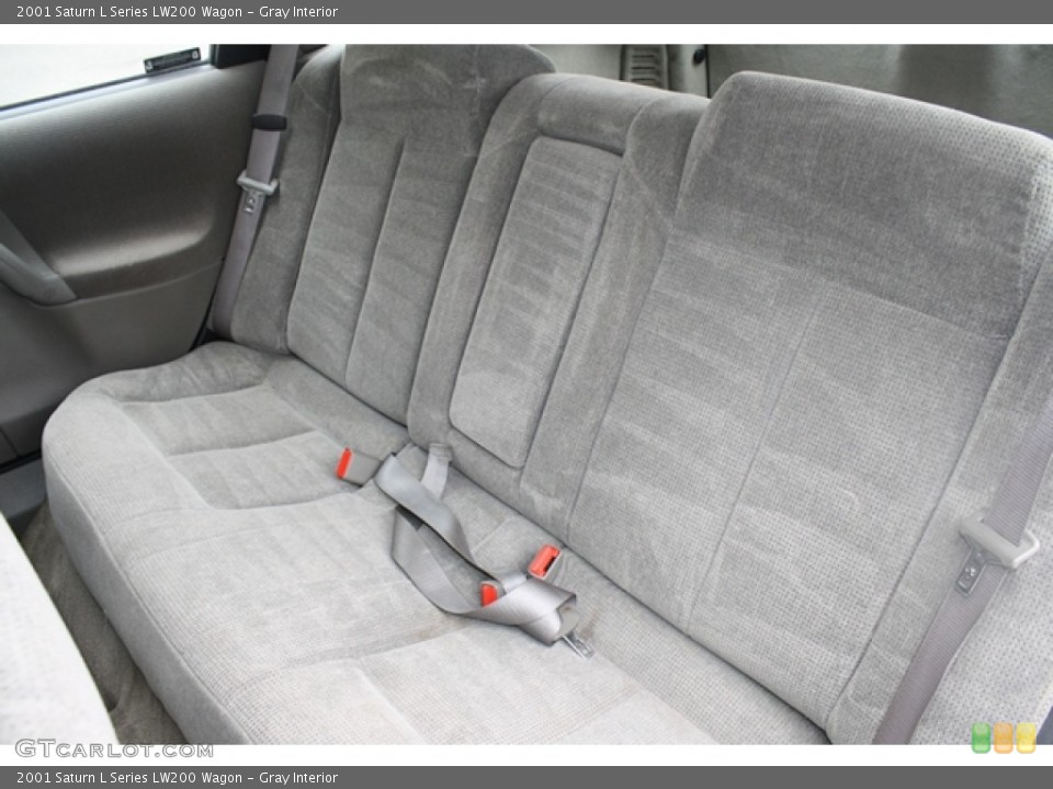 Gray Interior Rear Seat for the 2001 Saturn L Series LW200 Wagon #69393064