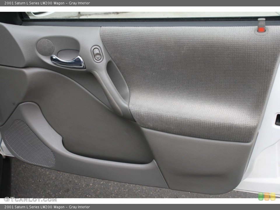 Gray Interior Door Panel for the 2001 Saturn L Series LW200 Wagon #69393085