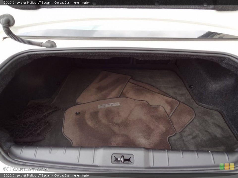 Cocoa/Cashmere Interior Trunk for the 2010 Chevrolet Malibu LT Sedan #69393334