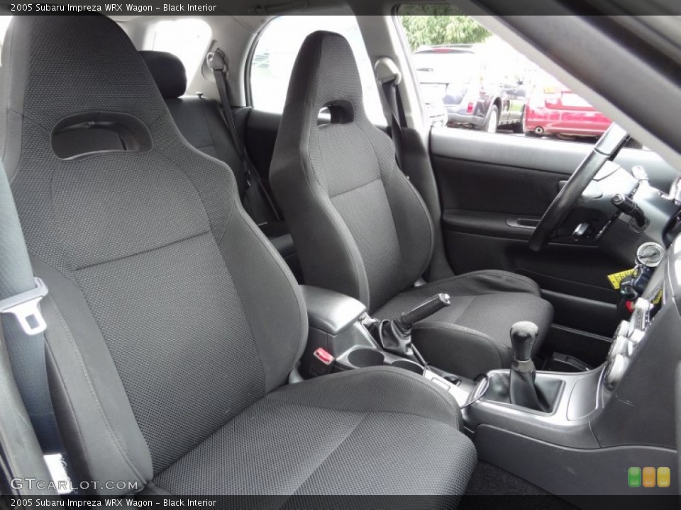 Black Interior Front Seat for the 2005 Subaru Impreza WRX Wagon #69393592