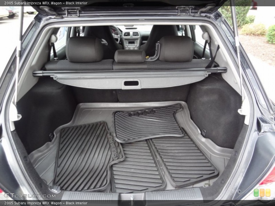 Black Interior Trunk for the 2005 Subaru Impreza WRX Wagon #69393620
