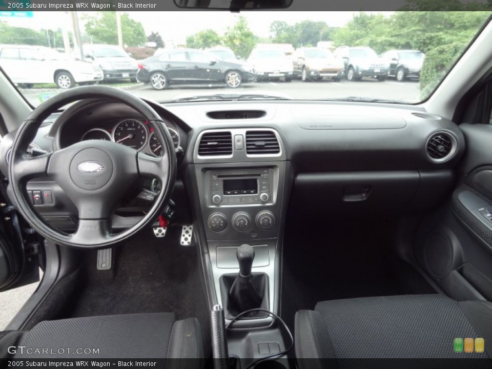 Black Interior Dashboard for the 2005 Subaru Impreza WRX Wagon #69393664