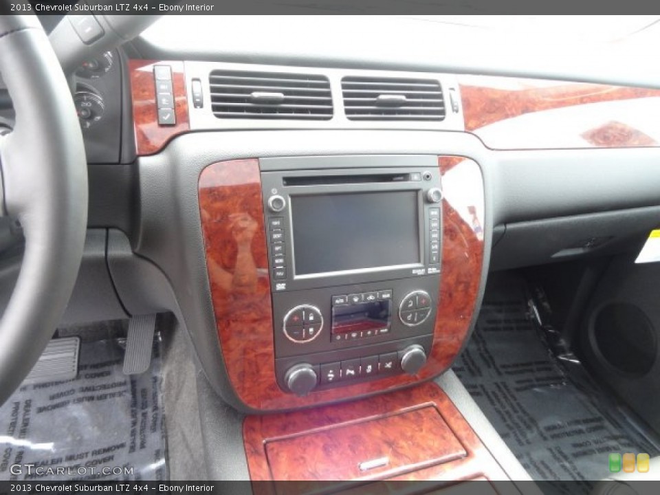 Ebony Interior Controls for the 2013 Chevrolet Suburban LTZ 4x4 #69394552
