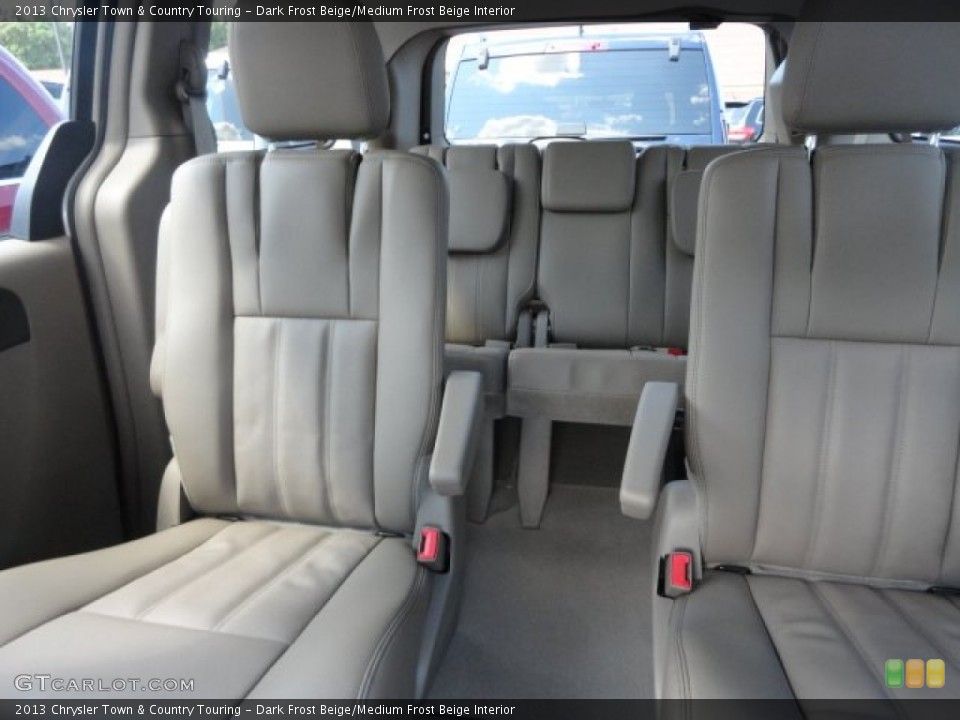 Dark Frost Beige/Medium Frost Beige Interior Rear Seat for the 2013 Chrysler Town & Country Touring #69394642