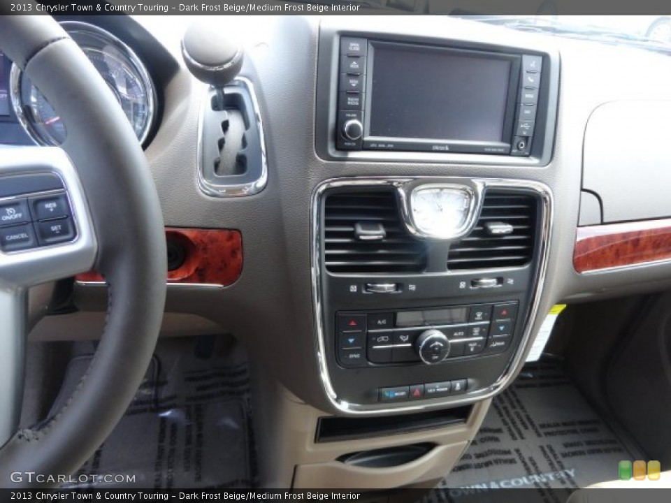 Dark Frost Beige/Medium Frost Beige Interior Dashboard for the 2013 Chrysler Town & Country Touring #69394651