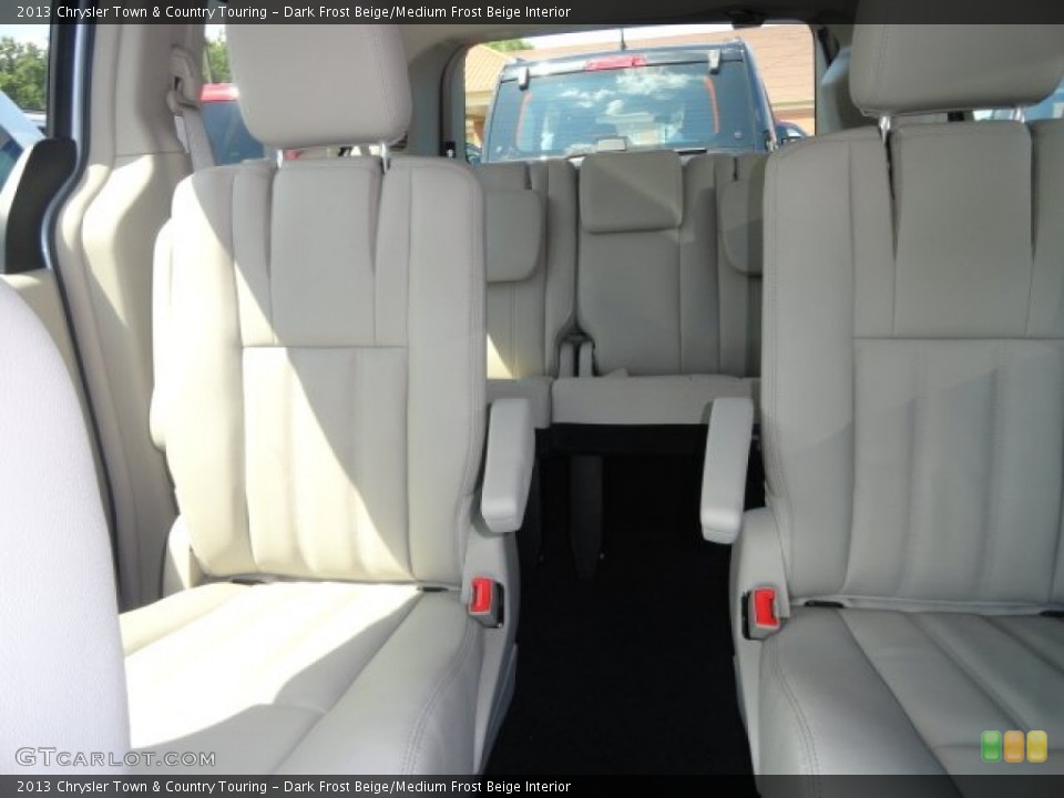 Dark Frost Beige/Medium Frost Beige Interior Rear Seat for the 2013 Chrysler Town & Country Touring #69394730