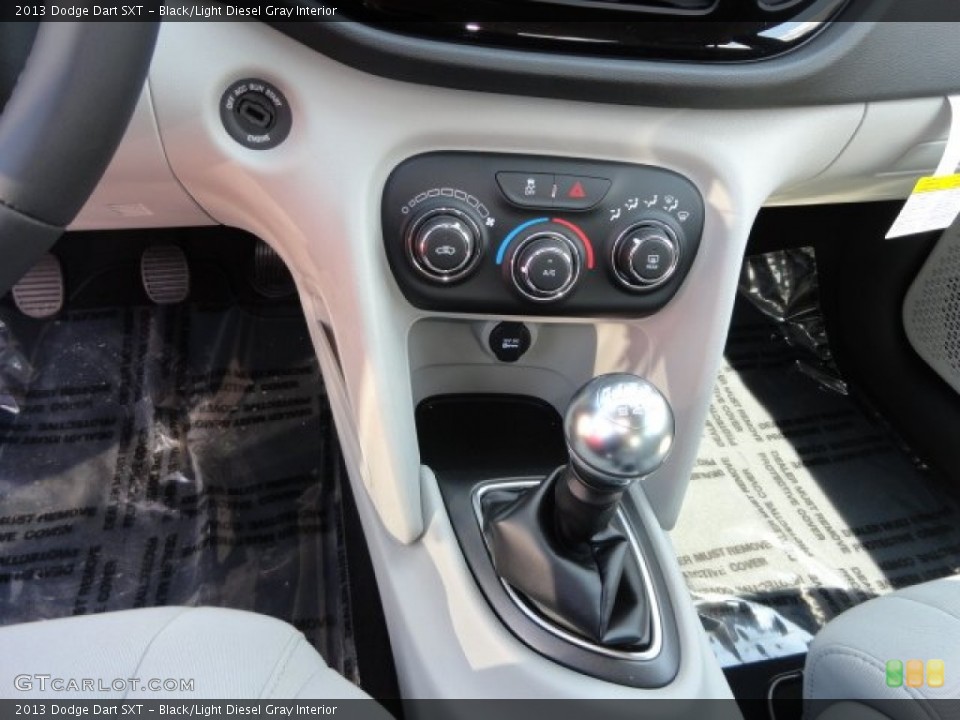 Black/Light Diesel Gray Interior Transmission for the 2013 Dodge Dart SXT #69394912