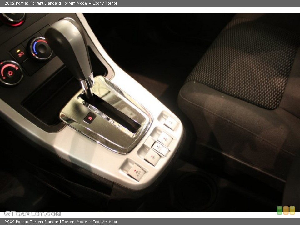 Ebony Interior Transmission for the 2009 Pontiac Torrent  #69396553