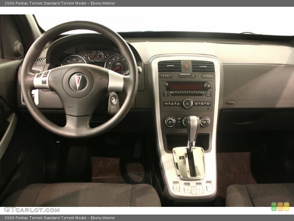 Ebony Interior Dashboard for the 2009 Pontiac Torrent  #69396589