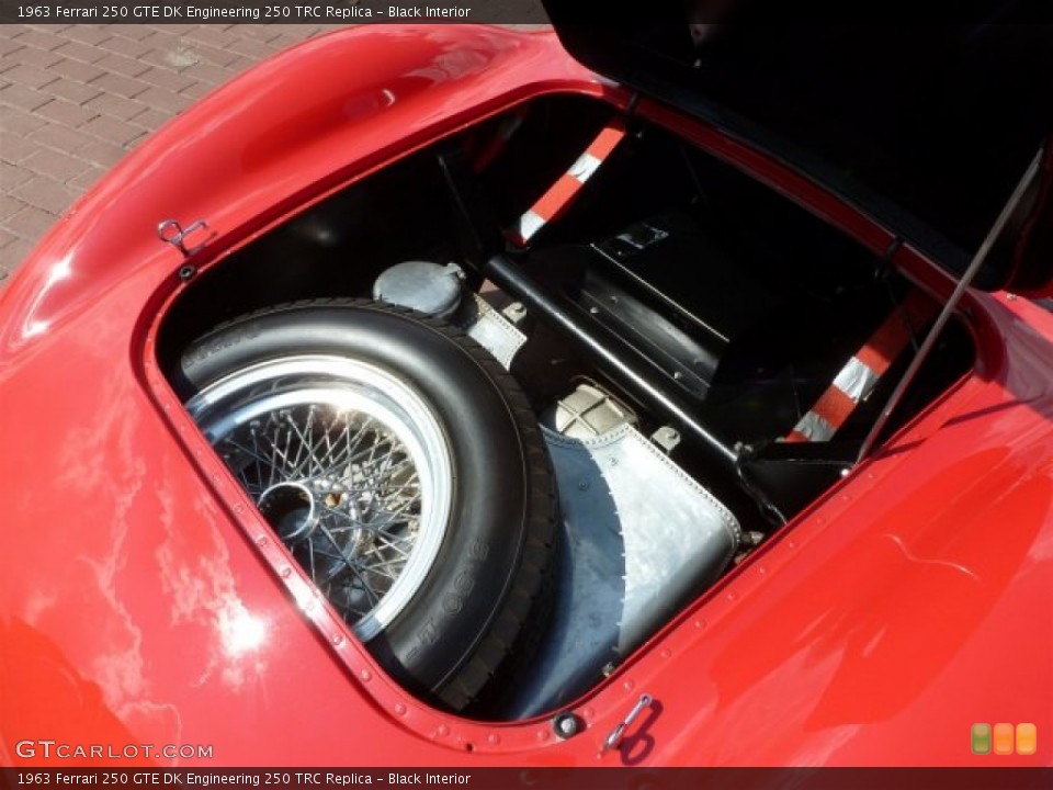Black Interior Trunk for the 1963 Ferrari 250 GTE DK Engineering 250 TRC Replica #69396767