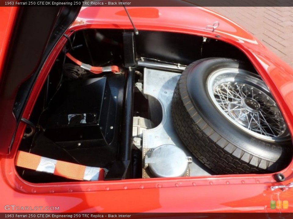 Black Interior Trunk for the 1963 Ferrari 250 GTE DK Engineering 250 TRC Replica #69396778