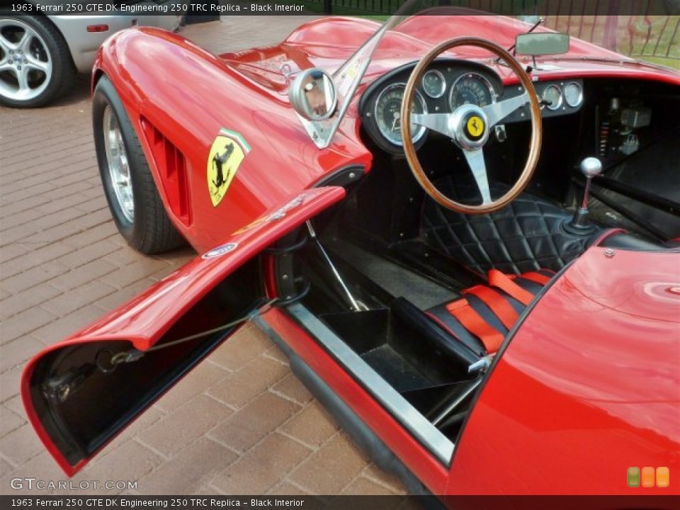 Black Interior Photo for the 1963 Ferrari 250 GTE DK Engineering 250 TRC Replica #69396910