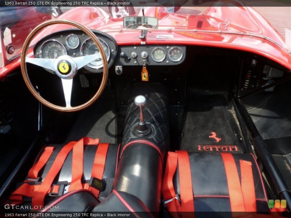 Black Interior Dashboard for the 1963 Ferrari 250 GTE DK Engineering 250 TRC Replica #69396937