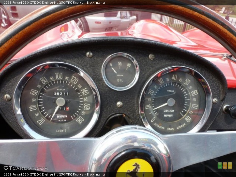 Black Interior Gauges for the 1963 Ferrari 250 GTE DK Engineering 250 TRC Replica #69396956