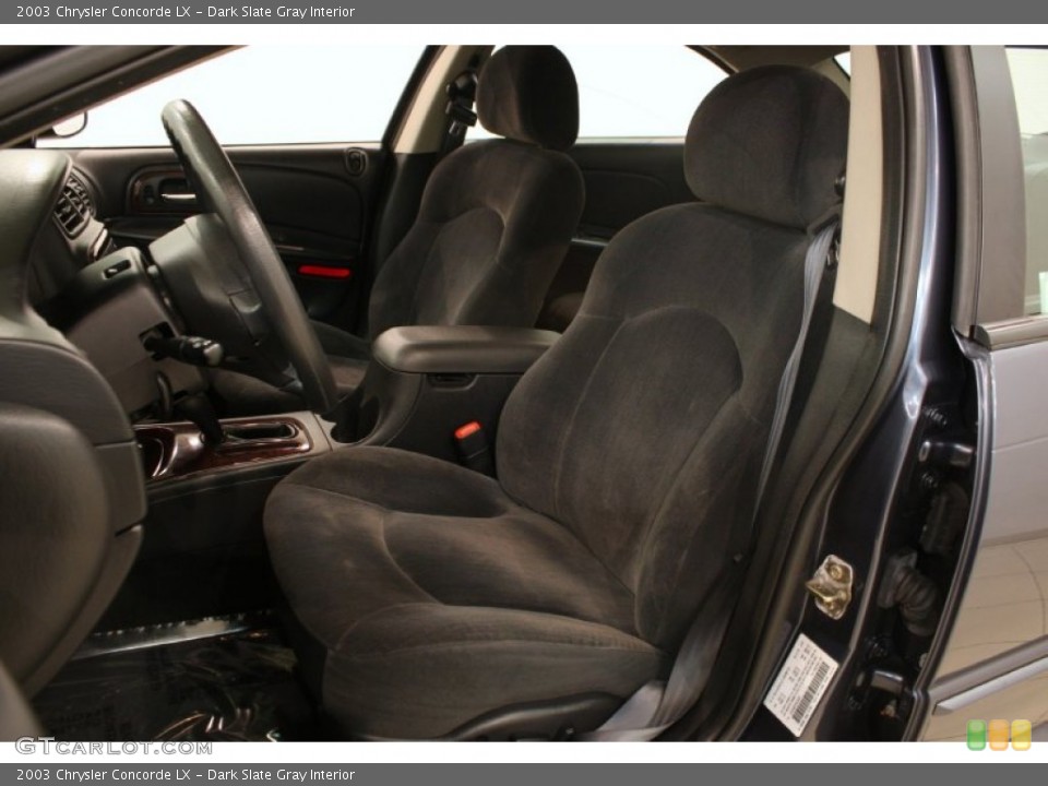 Dark Slate Gray Interior Front Seat for the 2003 Chrysler Concorde LX #69397255