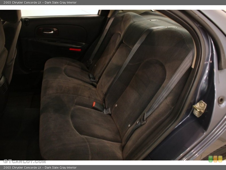 Dark Slate Gray Interior Rear Seat for the 2003 Chrysler Concorde LX #69397315