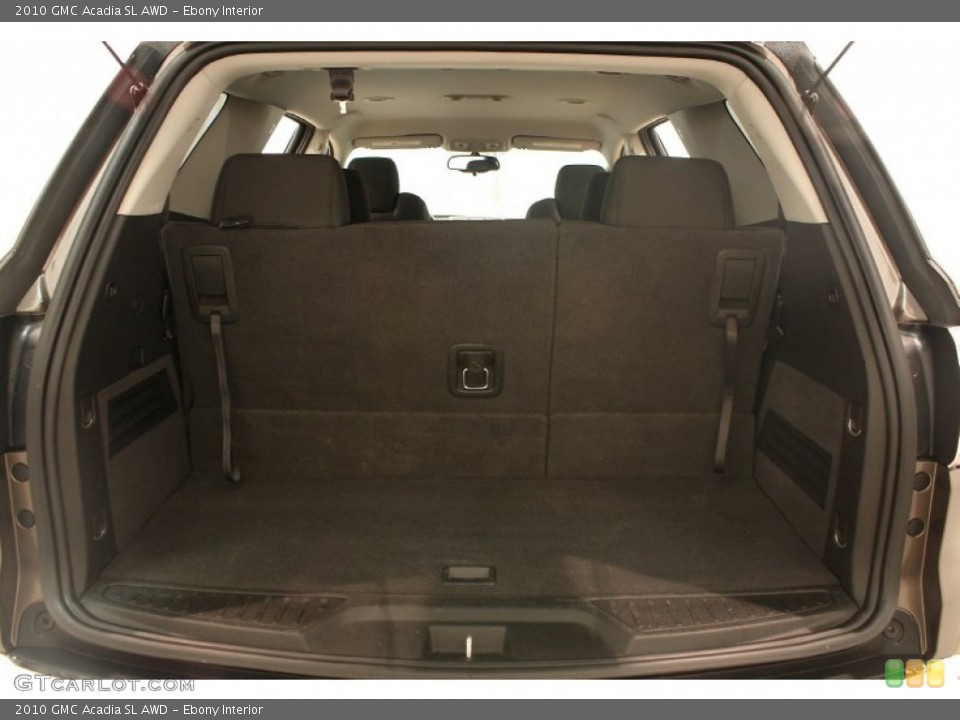 Ebony Interior Trunk for the 2010 GMC Acadia SL AWD #69397885