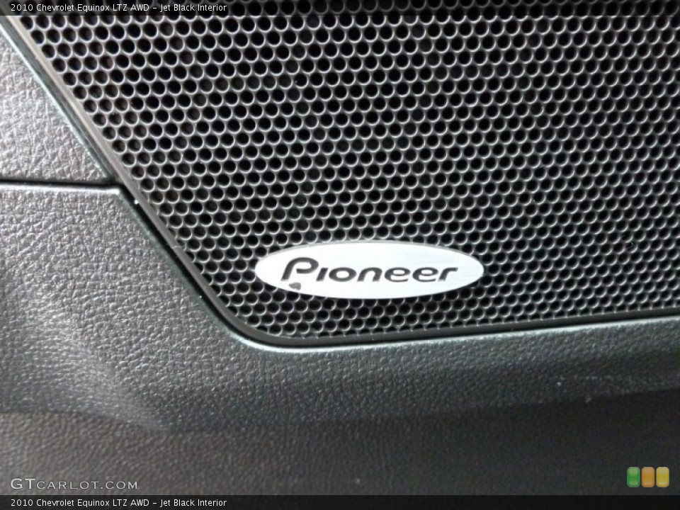 Jet Black Interior Audio System for the 2010 Chevrolet Equinox LTZ AWD #69398176